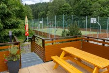 multifunkční hřiště hotelu